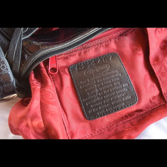 Brighton leather shoulder bag - Picture 7 of 8